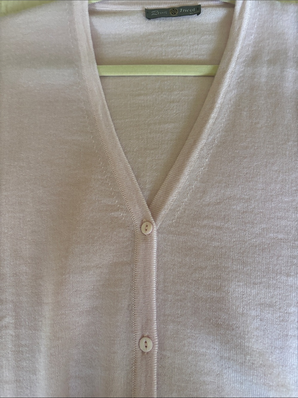 Ladies light pink sweater size medium $15
